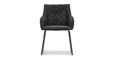 Rivièra Maison Eetkamerstoel 'Frisco Drive' Italian Rib, kleur Mocha