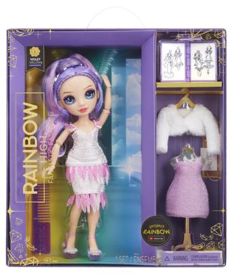 MGA Entertainment Rainbow high fantastic modepop - violet