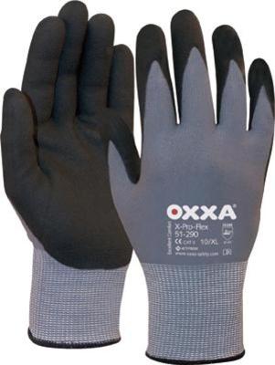 Oxxa X-Pro-Flex Werkhandschoen Nft Zwart, 10 - 15129010 - 15129010 - thumbnail