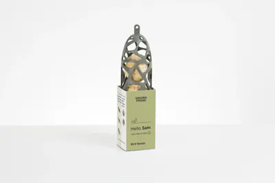 SingingFriend Sam Vetbolhouder 100% gerecycled 24x6x6cm