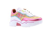 DWRS Moon Tweed J6536-03-5377 Roze / Geel-39 maat 39 - thumbnail