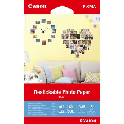 Canon RP-101 verwijderbare fotostickers, 10 x 15 cm - 5 vel