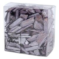 Deco houtsnippers 30-50 mm paars 165 gr | 12 stuks - thumbnail