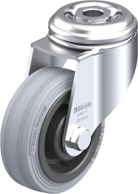 Blickle LKRA-VPA 80K Zwenkwiel Wieldiameter: 80 mm Draagvermogen (max.): 80 kg 1 stuk(s)