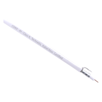 Coax kabel prof, klasse A 100 m. Ø7 mm² wit - 01.267.99 - thumbnail