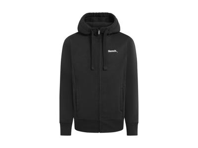 BENCH Heren hoodie of vest (zwart (sweatjack), L) BENCH Heren hoodie of vest (zwart (sweatjack), L)