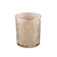 PTMD theelichthouder bodey goudkleurig/beige m 10 cm | 12 stuks - thumbnail