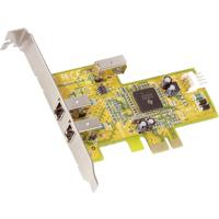 Dawicontrol DC-1394 PCI FireWire Controller 3 poorten PCI Express kaart PCI - thumbnail