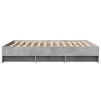 Bedframe zonder matras 160x200 cm spaanplaat betongrijs - thumbnail