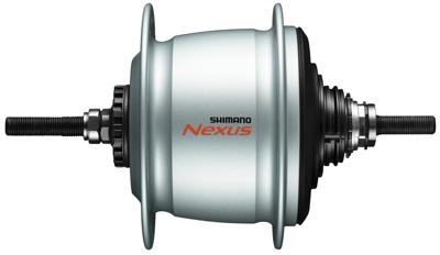 Shimano versnellingsnaaf nexus 8-sp c6001 36g r-brake zilver