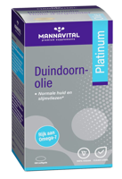 MannaVital Duindoornolie Platinum Softgels - thumbnail