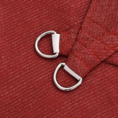 VidaXL Zonnezeil 160 g/m² 3x4 m hdpe rood