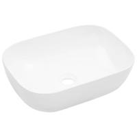 VidaXL Wastafel 45,5x32x13 cm keramiek wit - thumbnail