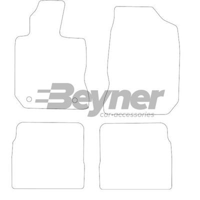 Automatten passend voor Chrysler PT Cruiser 2000- 4-delig BL1075004
