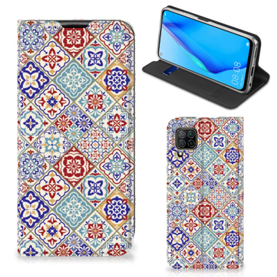 Huawei P40 Lite | Standcase | Tiles Color