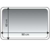 RIDDER badkamermat coins 60x90 cm grijs 7103307 - thumbnail