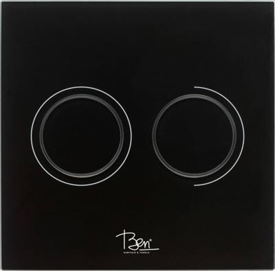 Ben Pure bedieningspaneel glas zwart voor Ben BPF