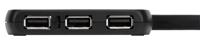 Targus Targus - Hub - 4 x USB 2.0 - Desktop ACH114EU USB-hub 4 poorten USB-A USB 2.0 480 MBit/s Zwart - thumbnail