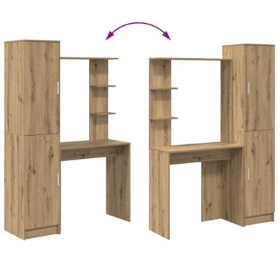 Bureau 2 pcs Artisan Eiken