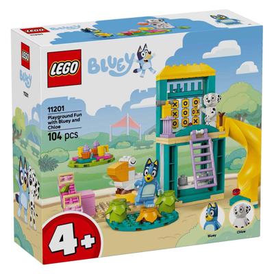 LEGO® Bluey 11201 Bluey en Chloe op de speeltuin