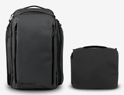 Wandrd Transit 35l Travel Backpack Black Essential Bundle