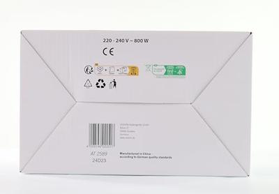 Severin AT2589 RVS Broodrooster Zwart 800W Severin AT2589 RVS Broodrooster Zwart 800W