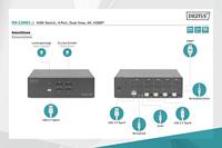 Digitus DS-12883 KVM-switch Zwart - thumbnail