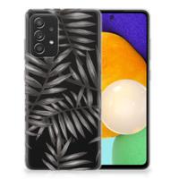 Samsung Galaxy A52 (5G/4G) | TPU Case | Leaves Grey - thumbnail