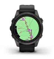 Garmin epix Pro (Gen 2) Sapphire Edition, 42 mm, hoogwaardige smartwatch, geavanceerde trainingstechnologie, ingebouwde zaklamp, zwart - thumbnail