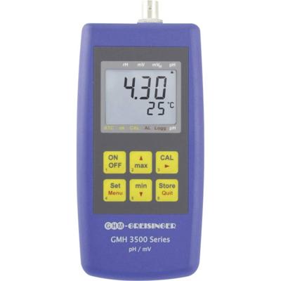 Greisinger GMH 3551 Combimeter pH-waarde, Redox (ORP), Temperatuur