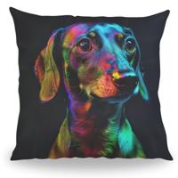 Kussen - Huisdier Portret - Teckel - Pillow Buddies - thumbnail