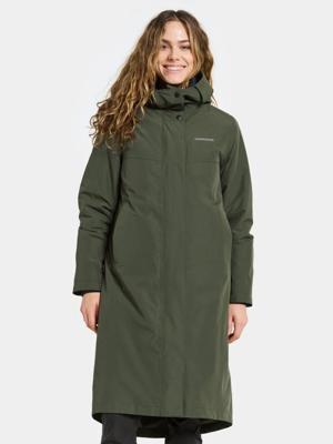 Didriksons Selina Parka Jas Dames Deep Green 42