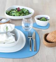 LIND DNA - Dinner Mat Curve - Placemat 37x44cm Nupo Cool Blue - thumbnail