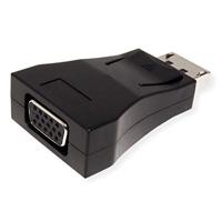 VALUE DisplayPort-VGA Adapter, DP Male - VGA Female, Actief - thumbnail