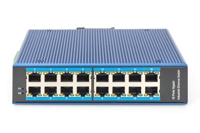 Digitus DN-651129 Industrial Ethernet Switch 16 poorten 10 / 100 / 1000 MBit/s