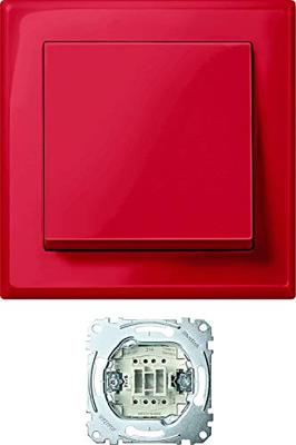 Merten MEG3341-1406 Wisselschakelaar System M Karmijnrood 1 stuk(s)