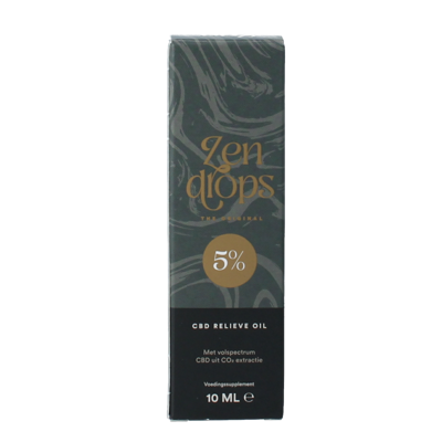 CBD relieve oil original 5% 10 Milliliter