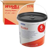 Reinigingsdoek wypall emmer 1laags 6x90 vel groen - thumbnail