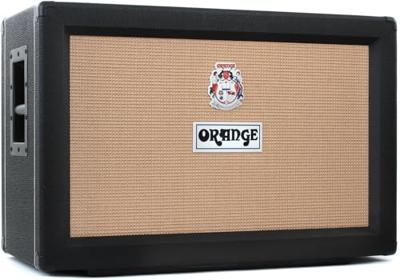 Orange PPC212 BLK Closed Back 2x12 inch gitaar cabinet zwart