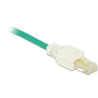 DeLOCK rj45 plug cat.5e utp toolfree stekker (wit, 2 stuks) - thumbnail