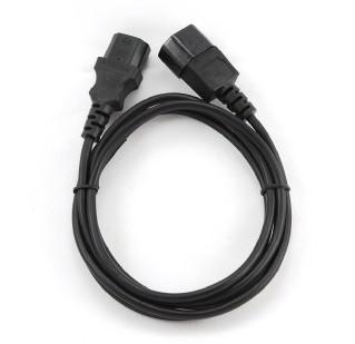 Netsnoer (C13/C14) 1.8 meter Zwart
