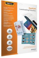 Fellowes lamineerhoes Admire Easyfold Enhance80 ft A3, 160 micron (2 x 80 micron), pak van 25 stuks - thumbnail