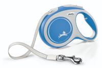 flexi Rollijn New Comfort Tape Leash, blauw, Maat: L 8m - thumbnail