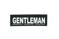 Julius-K9 tekstlabel Gentleman 16 x 5 cm - thumbnail
