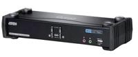 ATEN 2-poorts USB 2.0 3D DVI KVMP - thumbnail