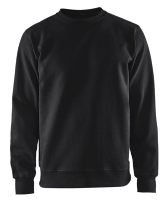Blåkläder Sweatshirt Jersey ronde hals 33641048 | Zwart | Maat 3XL - 7330509352656