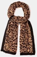Ulla Popken Sjaal, luipaardmotief - Grote Maten - thumbnail