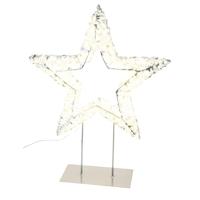 Verlichte Ster Staand Zilver 300 LED Gehlmann - Gehlmann - thumbnail