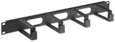 Intellinet 711074 19 inch Kabelgeleiding voor patchkast 1 HE Zwart (RAL 9005)