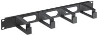 Intellinet 711074 19 inch Kabelgeleiding voor patchkast 1 HE Zwart (RAL 9005) - thumbnail